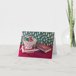 Cartes Pour Fêtes Annuelles Bol d'ornements