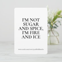 Bold Women Empowerment Greeting Card For Women