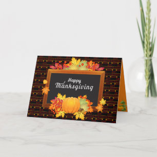 Cartes Pour Fêtes Annuelles Bon thanksgiving