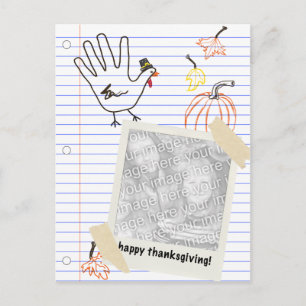 Cartes Pour Fêtes Annuelles bon thanksgiving ! croquis de carnet