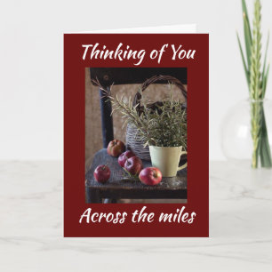 CARTES POUR FÊTES ANNUELLES BON THANKSGIVING DE "PARCOURIR LES MILES"