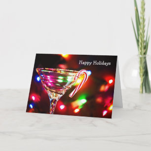 Cartes Pour Fêtes Annuelles Bon verre de vacances