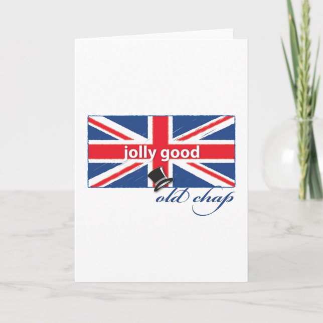 Cartes Pour Fêtes Annuelles Bon vieux mec ! (Devant)