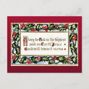 Cartes Pour Fêtes Annuelles Bon vieux Noël