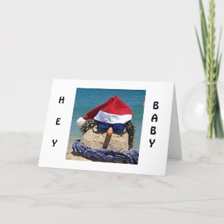 CARTES POUR FÊTES ANNUELLES BONHOMME DE NEIGE COOL DIT QUE VOTRE AMOUR FAIT FO