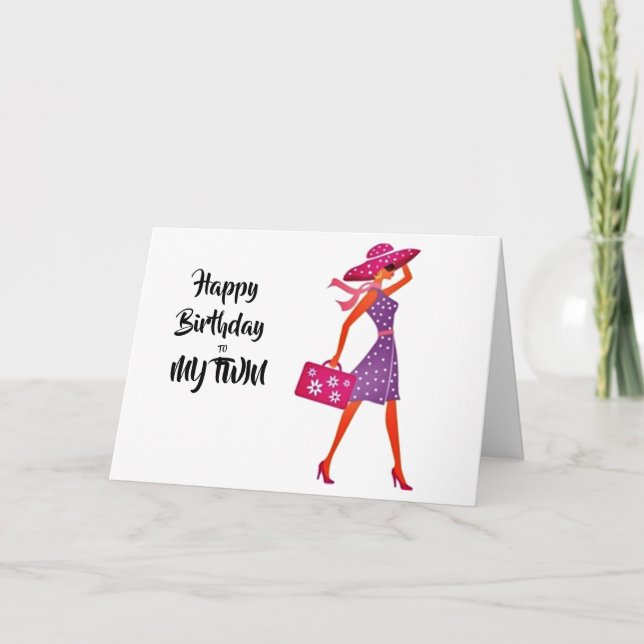 CARTES POUR FÊTES ANNUELLES BONJOUR D'ANNIVERSAIRE ***À MON JUGE*** (Devant)