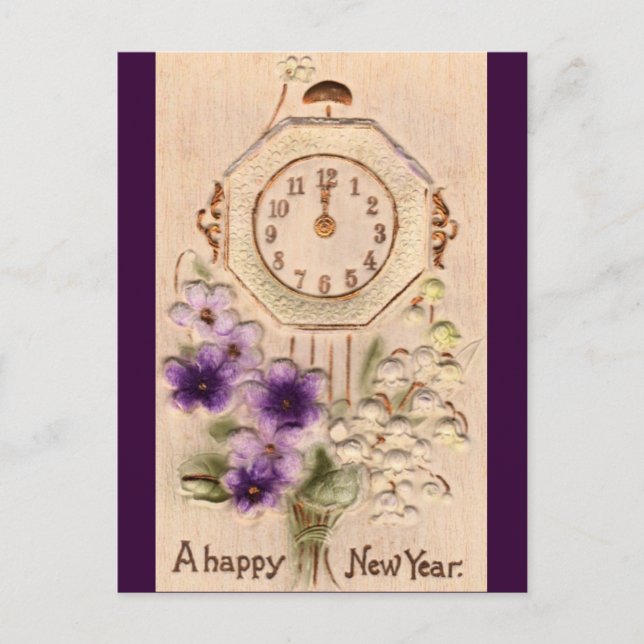 Cartes Pour Fêtes Annuelles Bonne année (Devant)