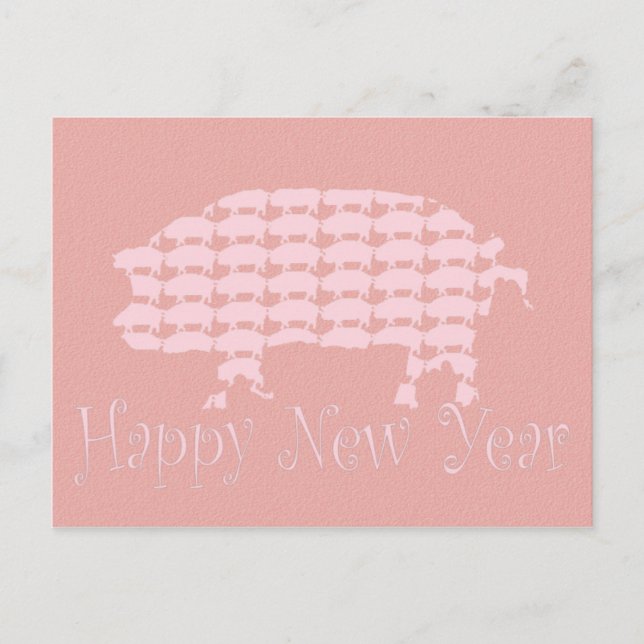 Cartes Pour Fêtes Annuelles Bonne année (Devant)