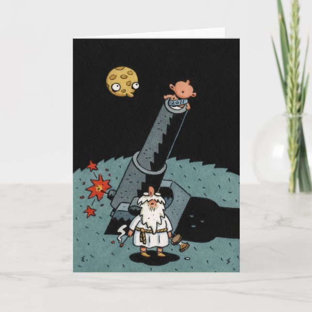 Cartes Pour Fêtes Annuelles Bonne année (Devant)