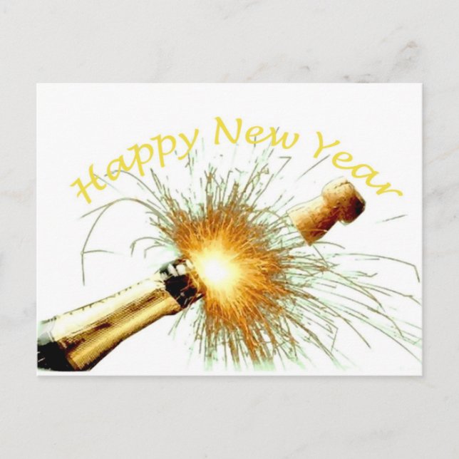 Cartes Pour Fêtes Annuelles Bonne année (Devant)