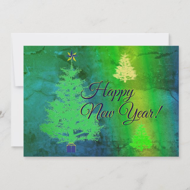 Cartes Pour Fêtes Annuelles Bonne année (Devant)