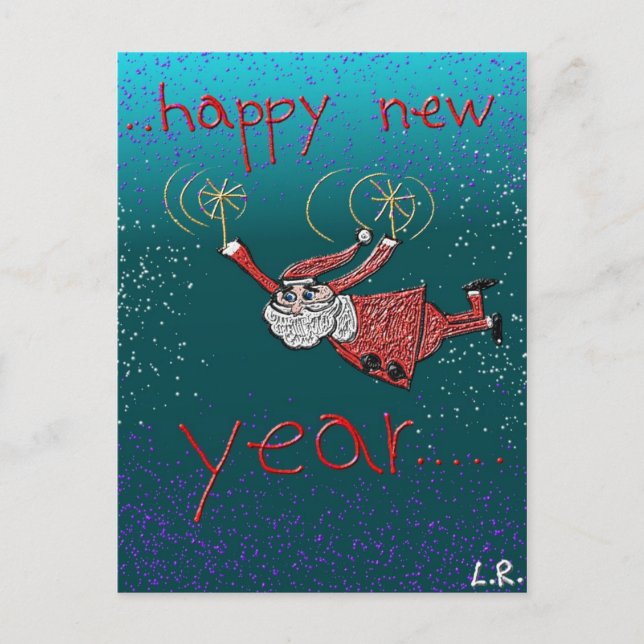 Cartes Pour Fêtes Annuelles Bonne année (Devant)