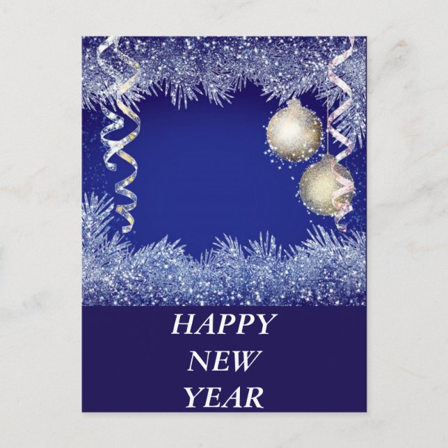 Cartes Pour Fêtes Annuelles Bonne année (Devant)