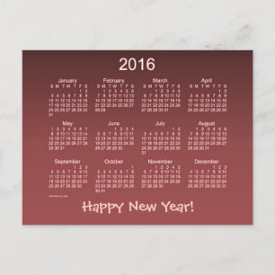 Cartes Pour Fêtes Annuelles Bonne année 2016
