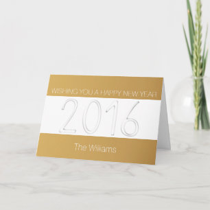 Cartes Pour Fêtes Annuelles Bonne année 2016 Accueil personnalisé 4