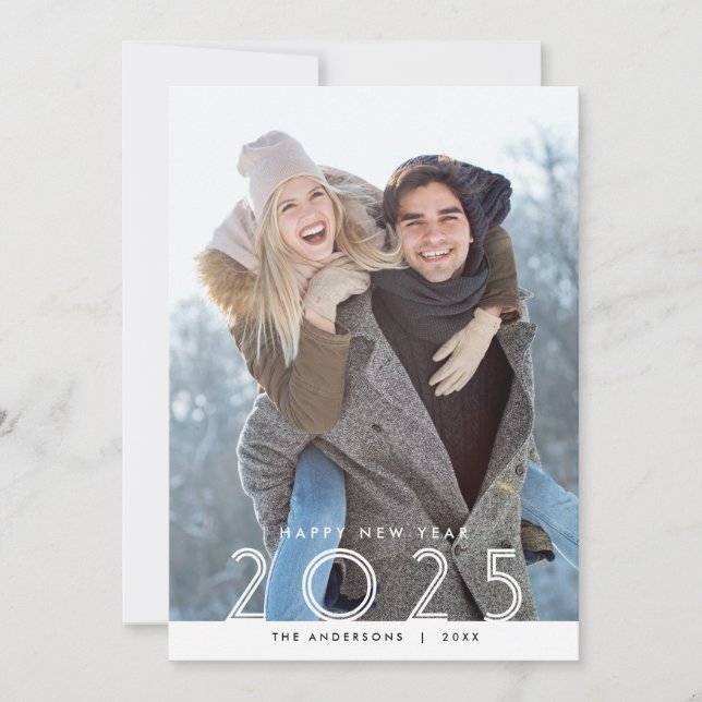 Cartes Pour Fêtes Annuelles Bonne année 2020 Photo (Devant)