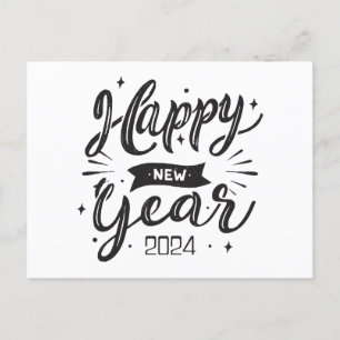 Cartes Pour Fêtes Annuelles Bonne année 2024