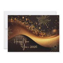 Bonne année Or Noir