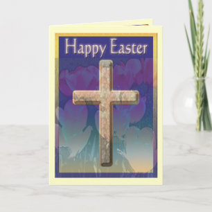 Cartes Pour Fêtes Annuelles Bonne Bénédiction de Pâques