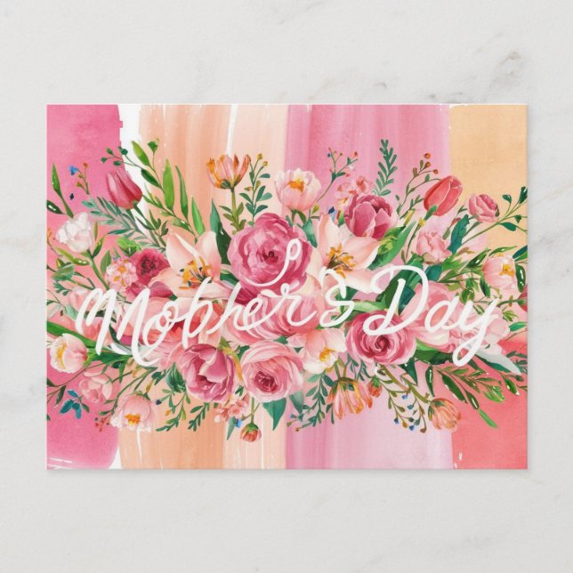 Cartes Pour Fêtes Annuelles Bonne fête des mères ! (Devant)