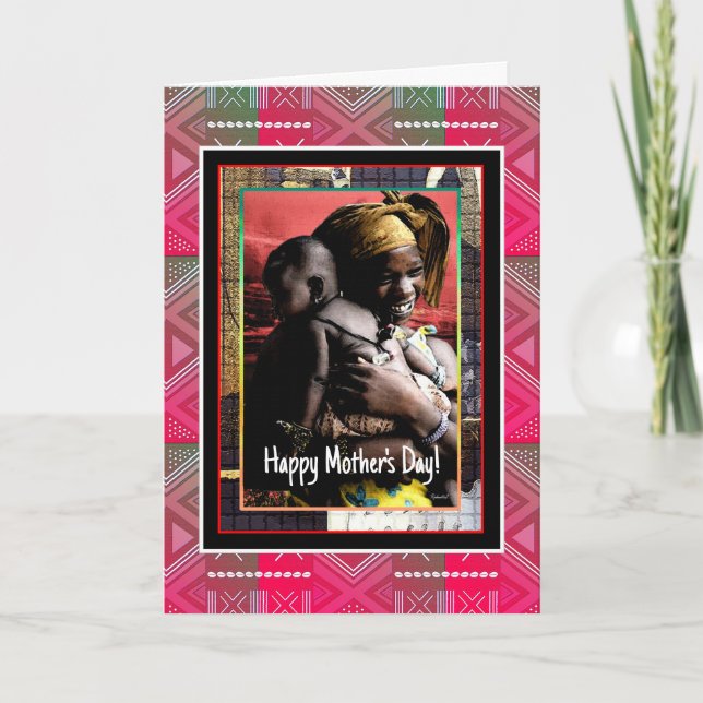 Cartes Pour Fêtes Annuelles Bonne fête des mères (Devant)