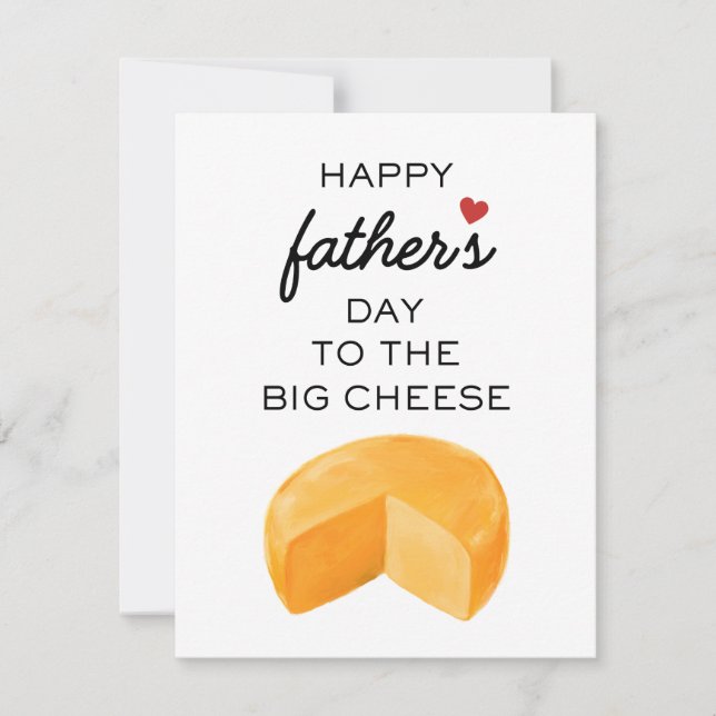 CARTES POUR FÊTES ANNUELLES BONNE FÊTE DES PÈRES AU GRAND FROMAGE (Devant)