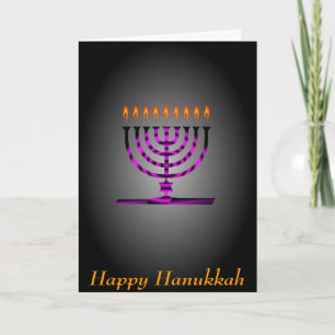 Cartes Pour Fêtes Annuelles Bonne Hanoukka