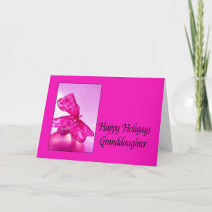 Cartes Pour Fêtes Annuelles Bonne Holigays Grandgirl Christmas Card
