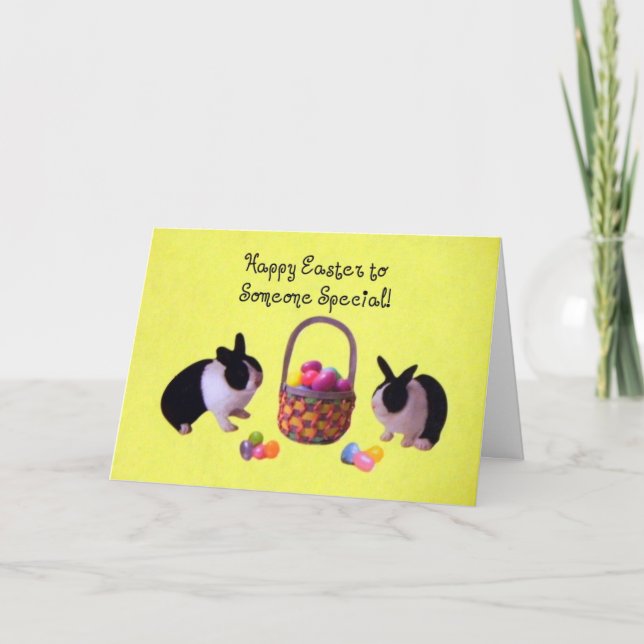 Cartes Pour Fêtes Annuelles Bonne Pâques à quelqu'un de spécial! (Devant)