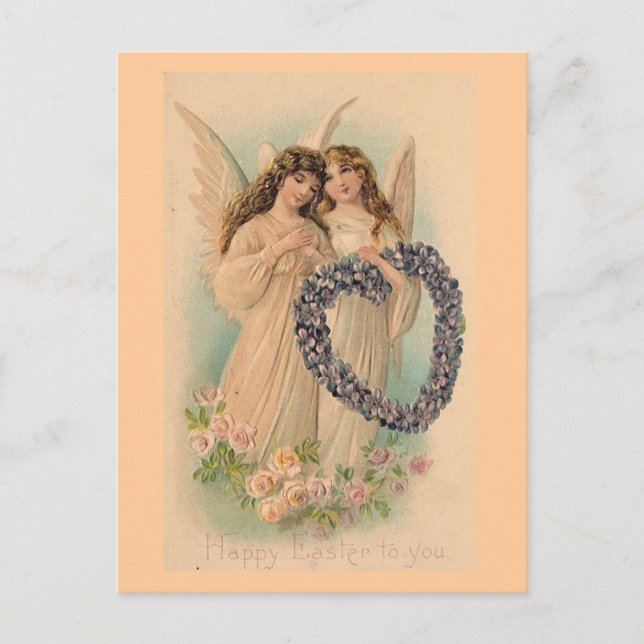 Cartes Pour Fêtes Annuelles Bonne Pâques Pour Vous (Devant)