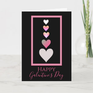 Cartes Pour Fêtes Annuelles Bonne Saint-Galentin meilleur ami Coeurs mignons