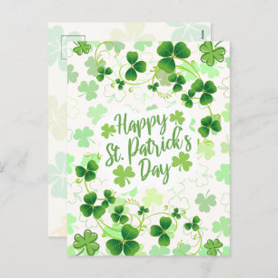 Cartes Pour Fêtes Annuelles Bonne Saint Patrick's Day Irish Blessings