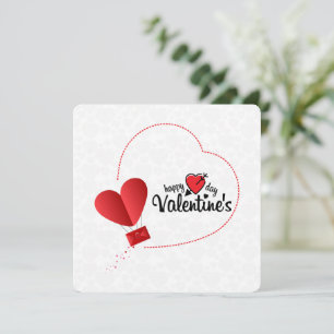 Cartes Pour Fêtes Annuelles Bonne Valentines Day Holiday Card