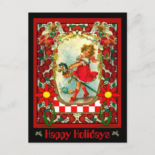 Cartes Pour Fêtes Annuelles Bonnes fêtes (Devant)
