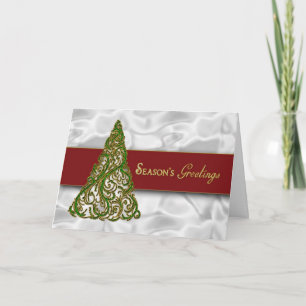 Cartes Pour Fêtes Annuelles Bonnes Fêtes - Arbre vert