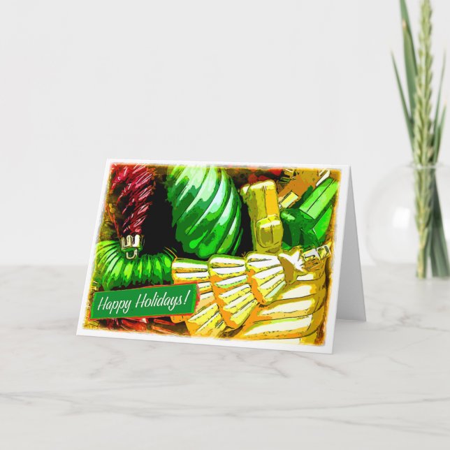 Cartes Pour Fêtes Annuelles Bonnes fêtes conception 3 (Devant)