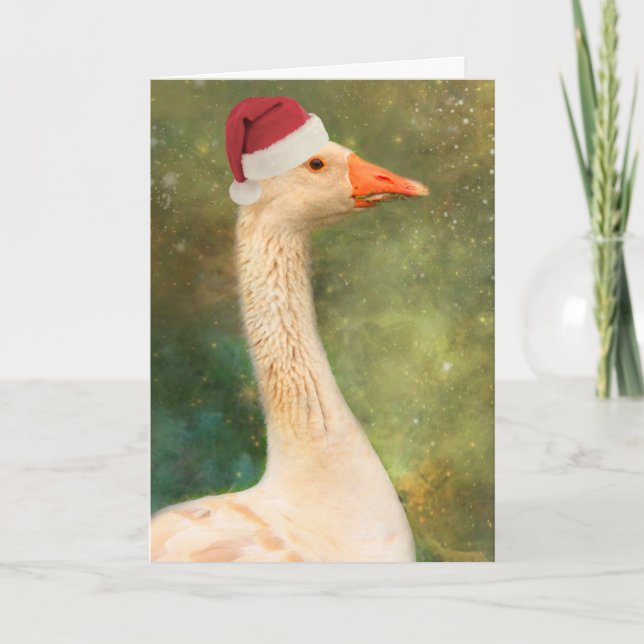 Cartes Pour Fêtes Annuelles Bonnes Fêtes d'oie (Devant)
