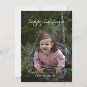 Cartes Pour Fêtes Annuelles Bonnes fêtes les vacances de photo de Noël