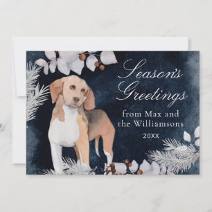 Cartes Pour Fêtes Annuelles Bonnes Fêtes personnalisées beagle