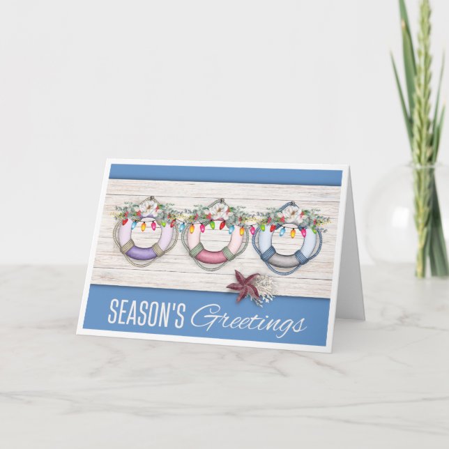 Cartes Pour Fêtes Annuelles Bonnes Fêtes (Préservateurs de la vie) (Devant)