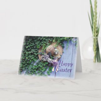 Cartes Pour Fêtes Annuelles Bonnet de Pâques