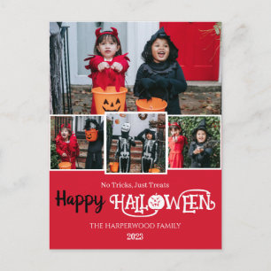 Cartes Pour Fêtes Annuelles Boo citrouille jack-o-lantern Happy Halloween 4 Ph