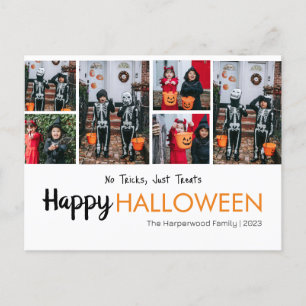 Cartes Pour Fêtes Annuelles Boo citrouille jack-o-lanterne Halloween Collage p