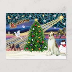 Cartes Pour Fêtes Annuelles Borzoi