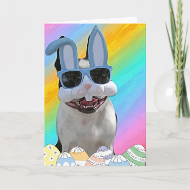 Cartes Pour Fêtes Annuelles Boston 1 (Devant)