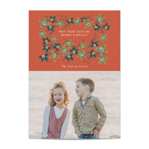 Cartes Pour Fêtes Annuelles Boues d'hiver