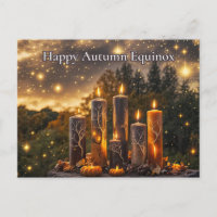 Bougies Mystiques de l'Équinoxe d'Automne