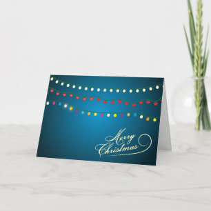 Cartes Pour Fêtes Annuelles Boule blanche et dorée avec un joyeux Noël enneigé