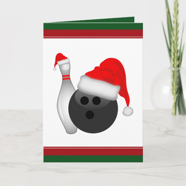 Cartes Pour Fêtes Annuelles Boule de Noël et épingle (Devant)
