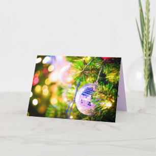 Cartes Pour Fêtes Annuelles Boule Disco